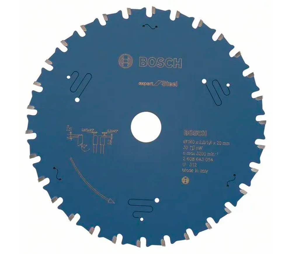 Disc pentru fierastrau electric BOSCH EX SL H 2608643054 160mm 1.6mm
