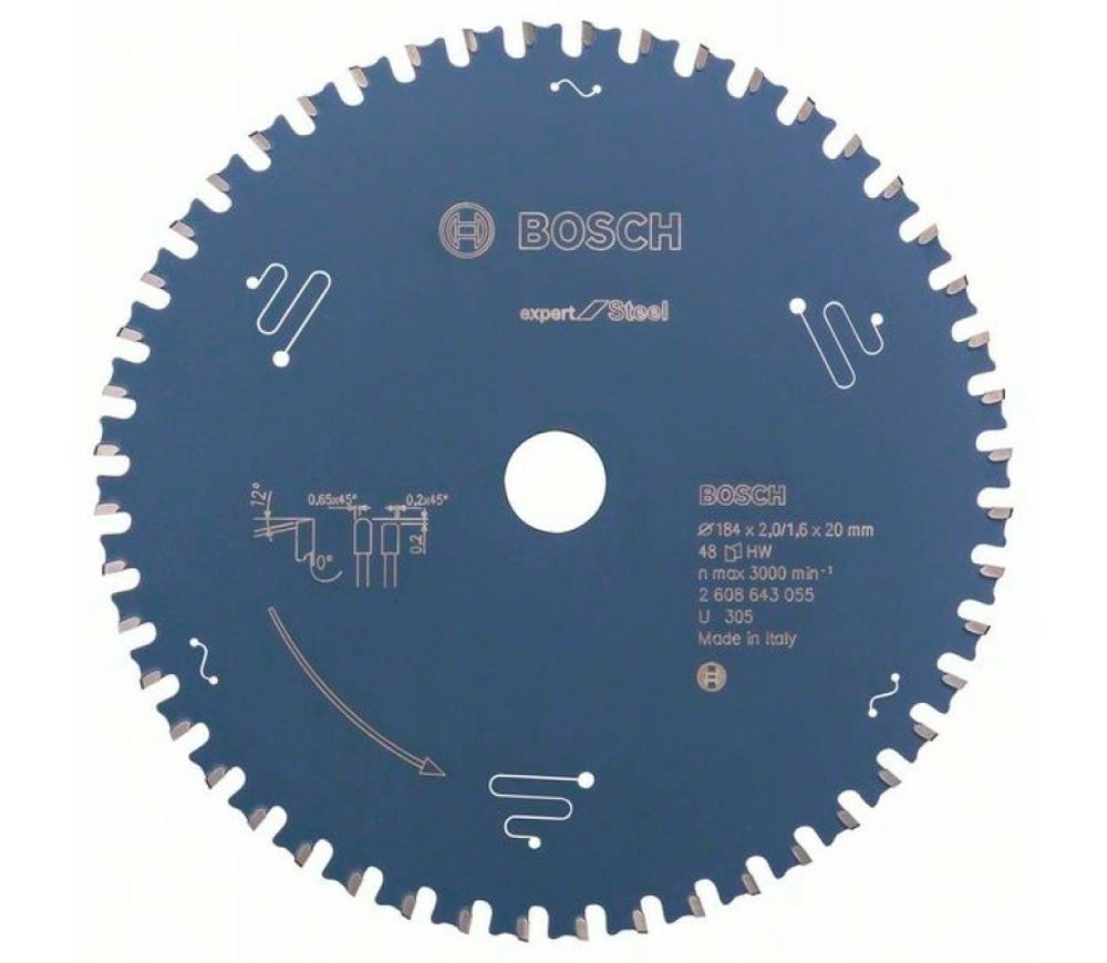 Disc pentru fierastrau electric BOSCH EX SL H 2608643055 184mm 1.6mm