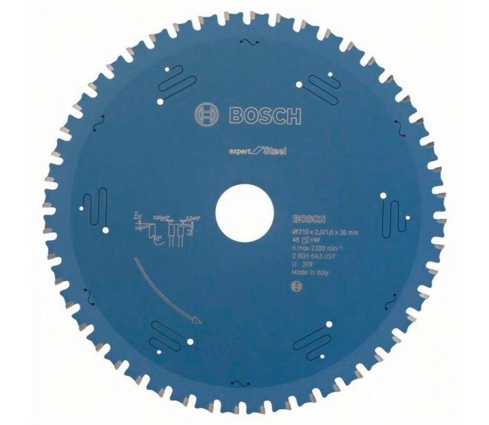 Disc pentru fierastrau electric BOSCH EX SL H 2608643057 210mm 1.6mm