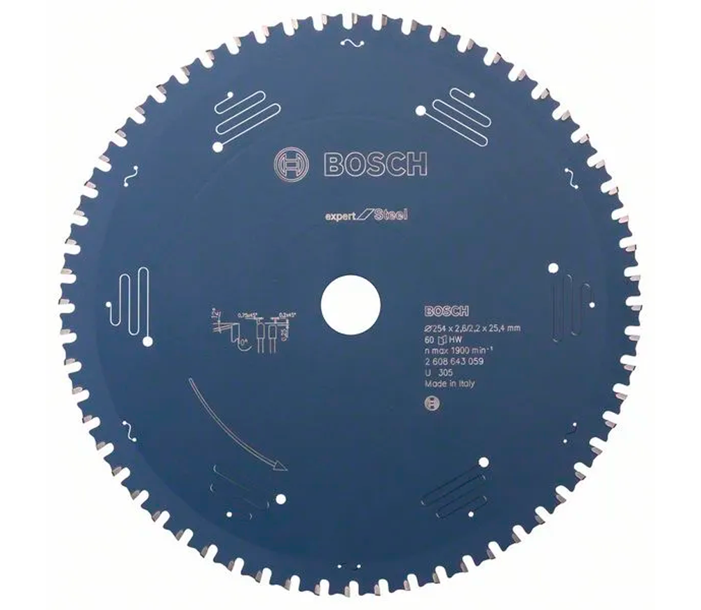 Disc pentru fierastrau electric BOSCH EX SL H 2608643059 254mm 2.2mm