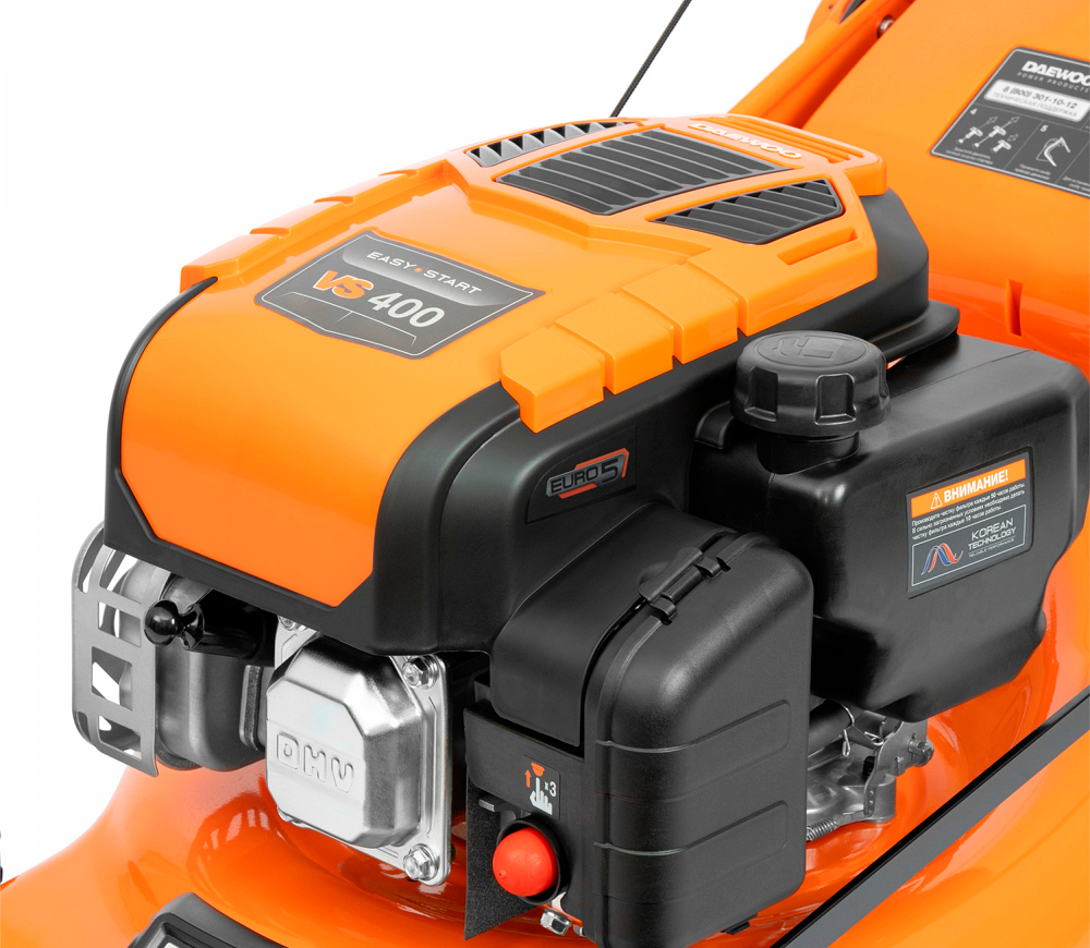 Газонокосилка бензиновая DAEWOO DLM 43SP 400мм 3.4лс-5