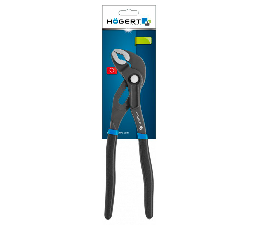 Клещи переставные HOEGERT HT1P377 400мм-2