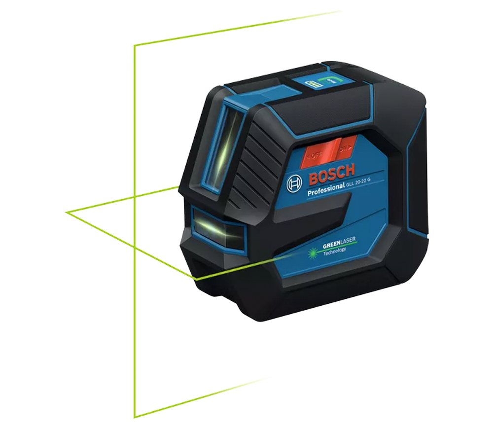 Nivelă cu laser BOSCH GLL 20-22 G 2fascicole 20m