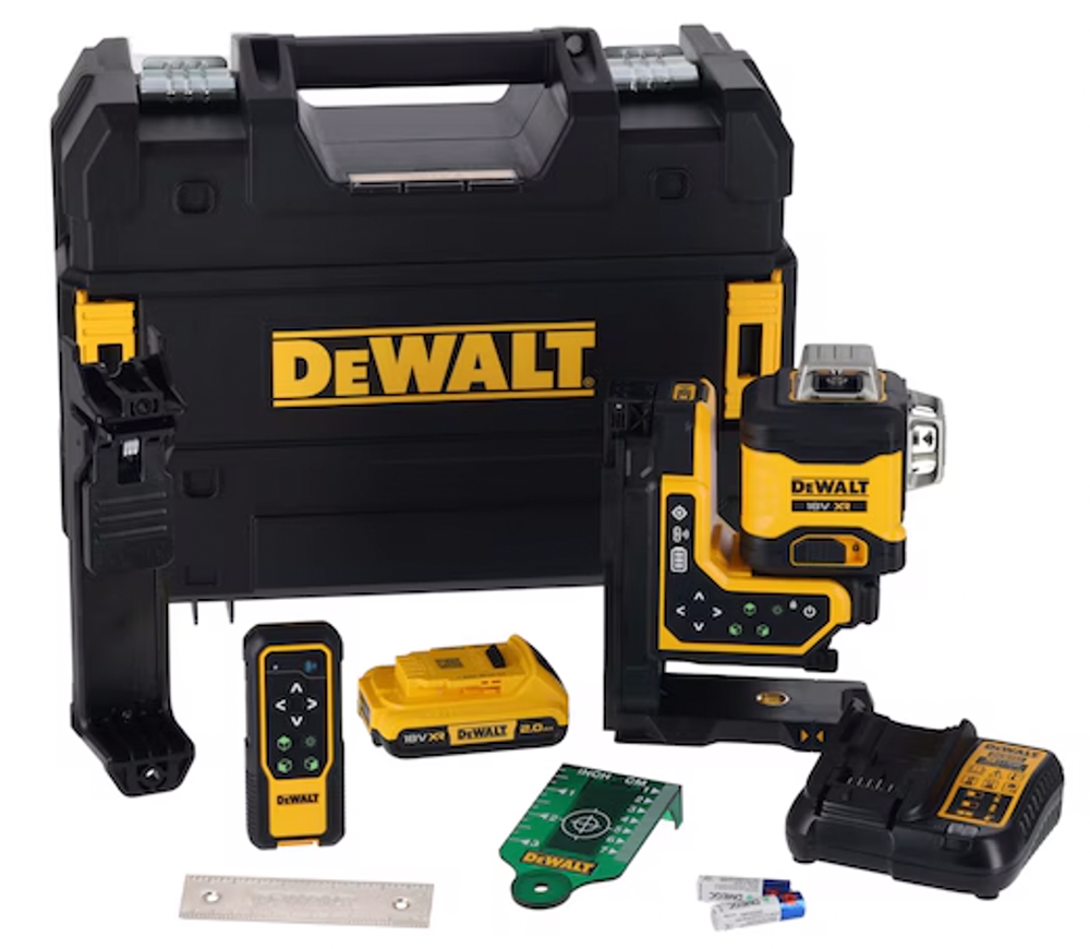 Лазерный уровень DEWALT DCLE34035D1-QW 3луча 100m-4