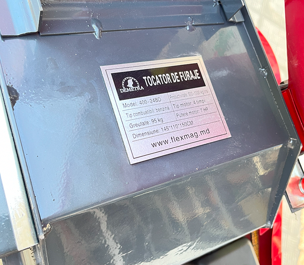 Moara pentru cereale pe benzină Demetra DM-400-24BD 5150w 1000kg/h-4