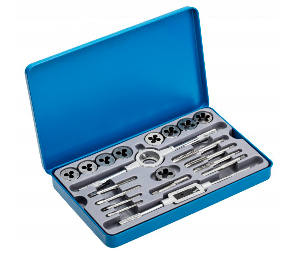 Set 20 filiere și tarozi HOEGERT HT3B580 M3-M12