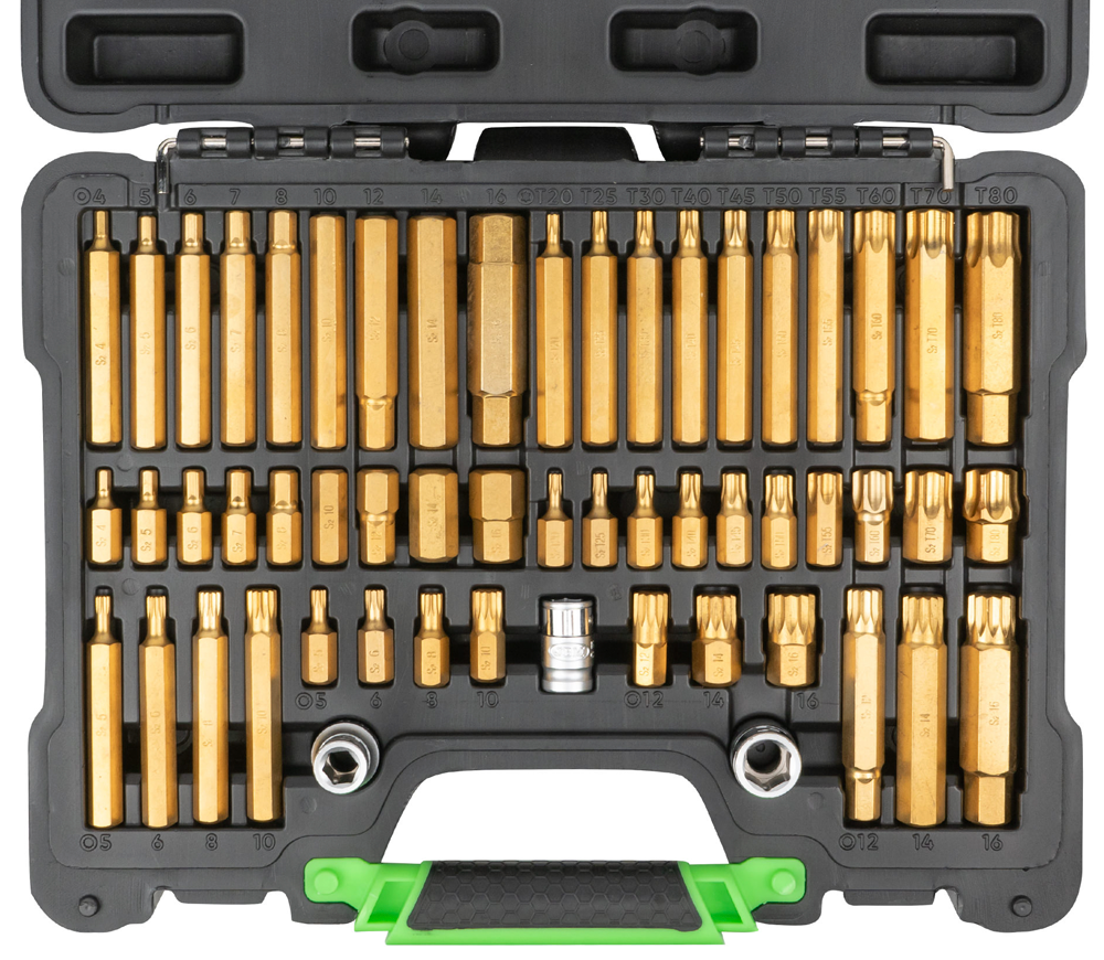 Набор бит JBM-52753 Spline/HEX/TX 30/75мм-3