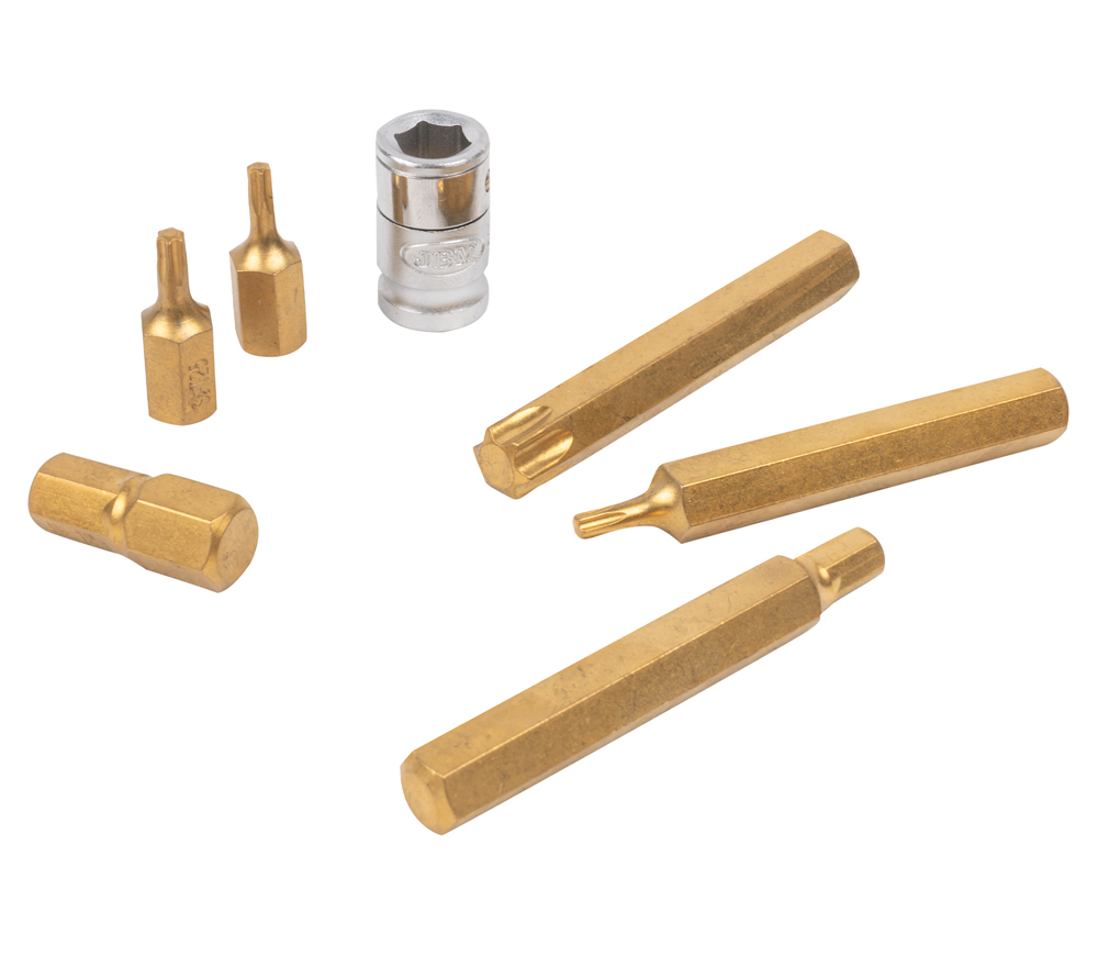 Набор бит JBM-52753 Spline/HEX/TX 30/75мм-6