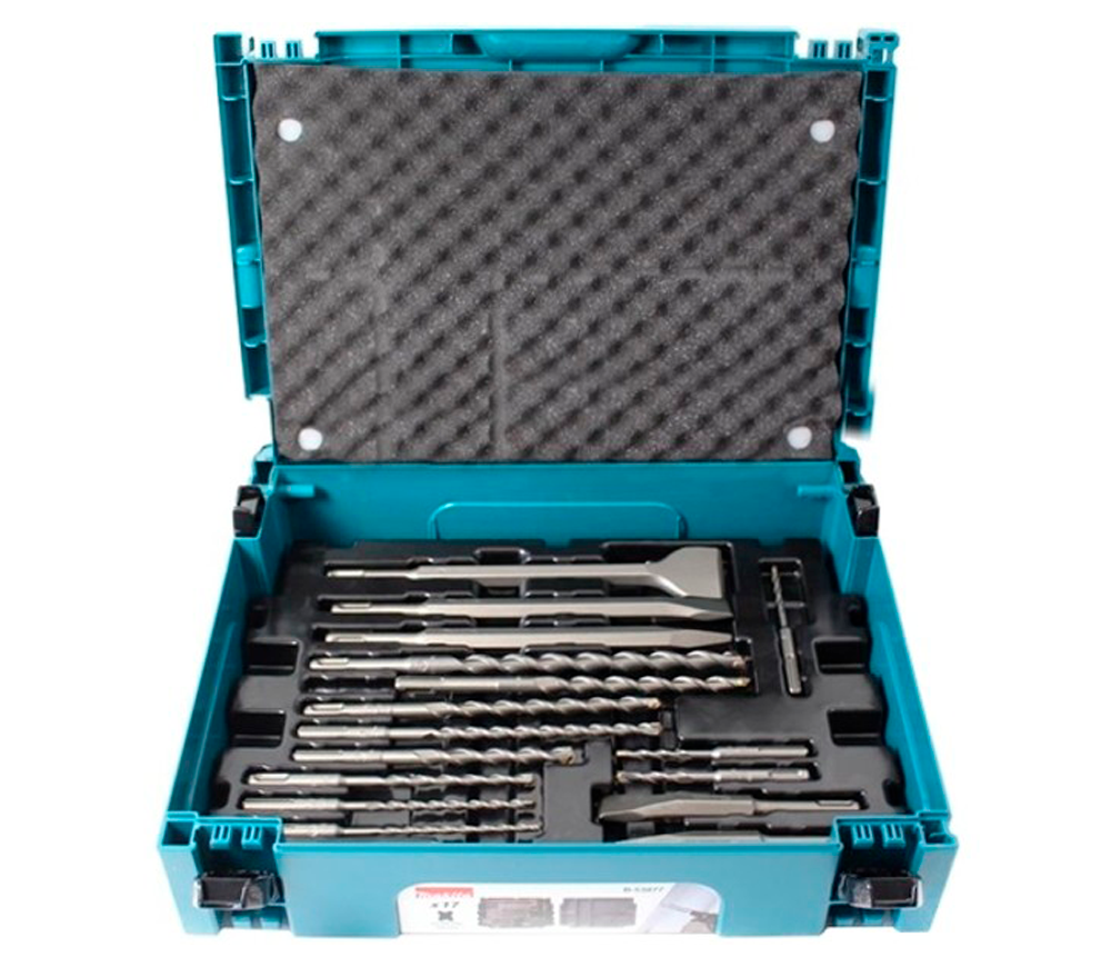 Set burghiuri și dălți MAKITA B-53877 5-14mm x 110-260mm