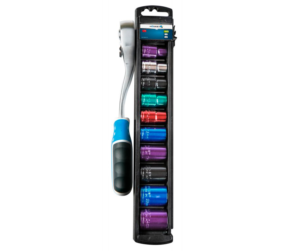 Set 10buc duze tubulare HOEGERT HT1R382 10-24 mm