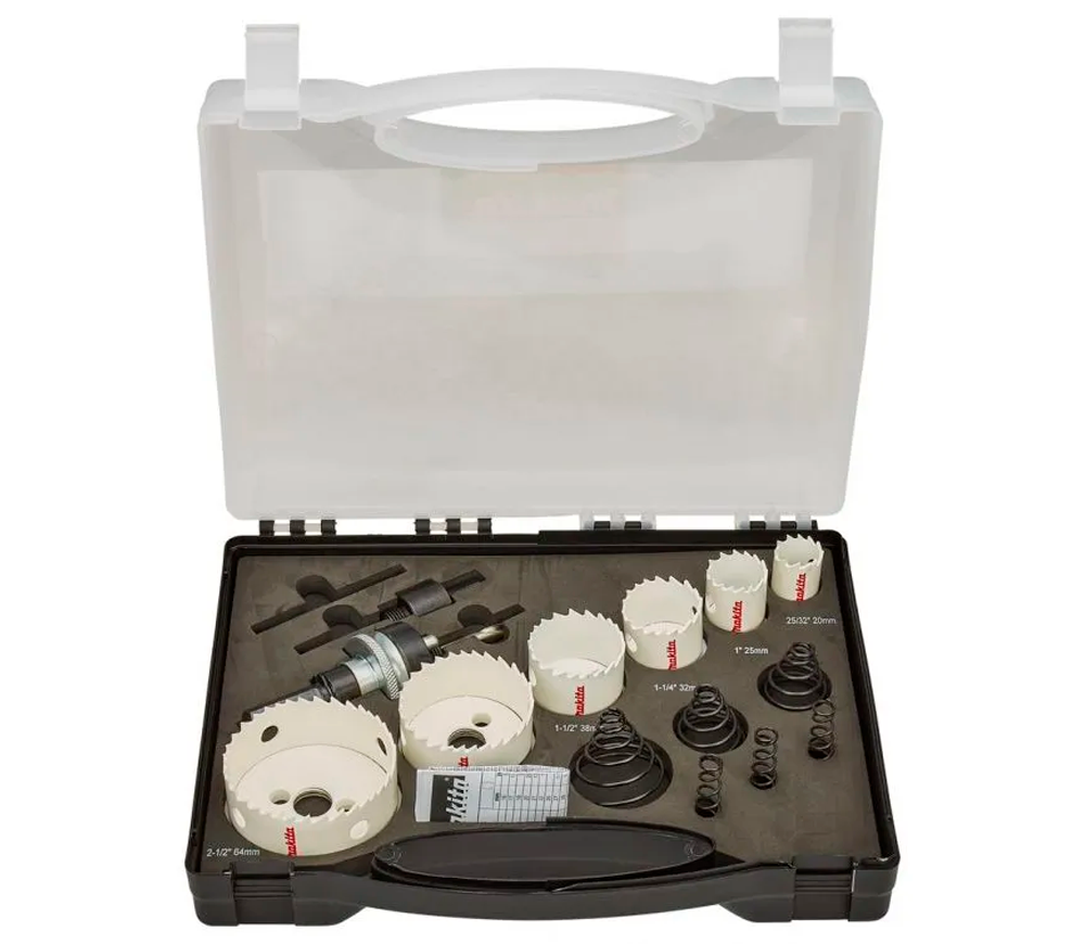 Set de carote de găurit MAKITA B-38679 20/25/32/38/51/64mm