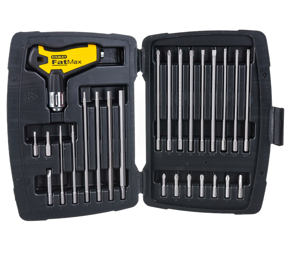 Набор бит STANLEY 0-79-153 PH/PZ/SL/TX/HEX 35/100/150мм