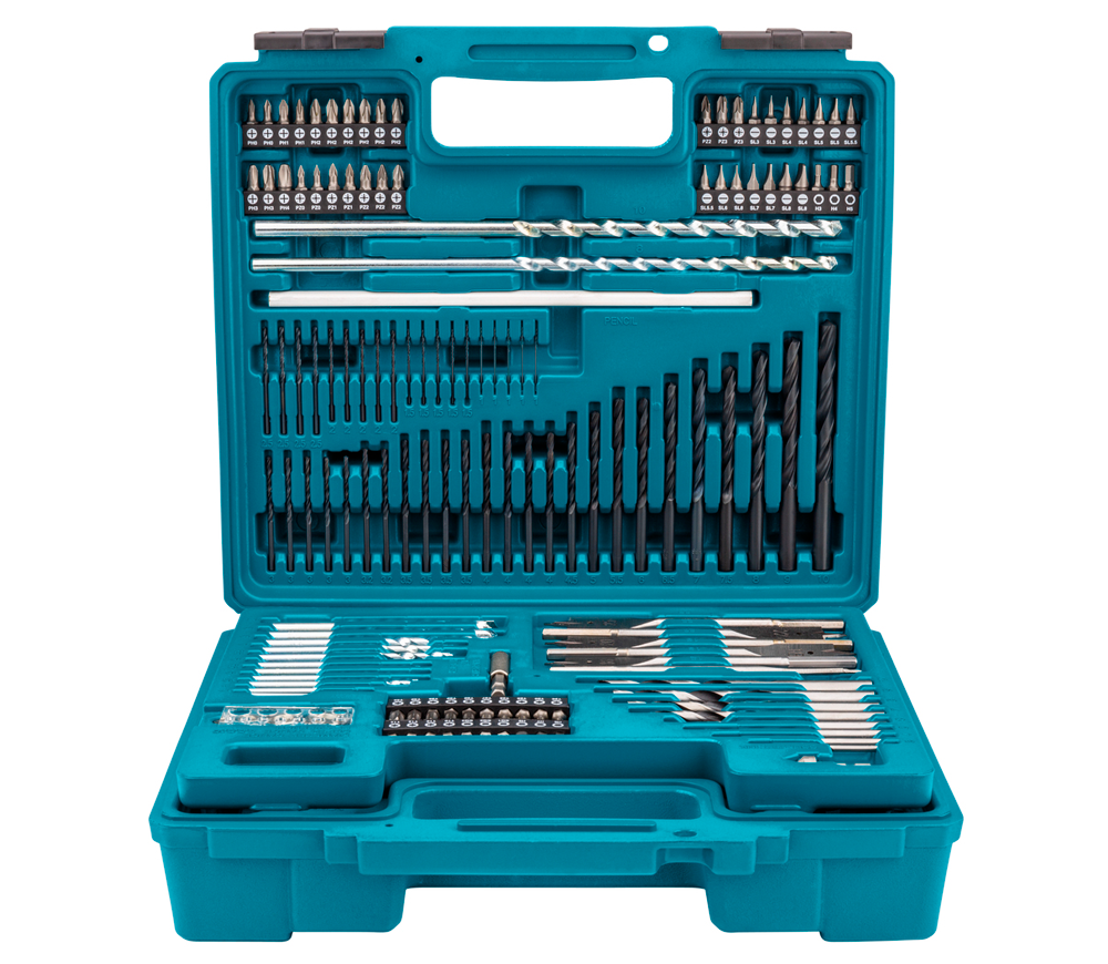 Set burghiuri, biți și carote 212 buc MAKITA E-06270 3-54mm HSS-2