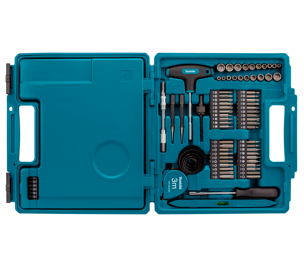 Set burghiuri, biți și carote 212 buc MAKITA E-06270 3-54mm HSS-7