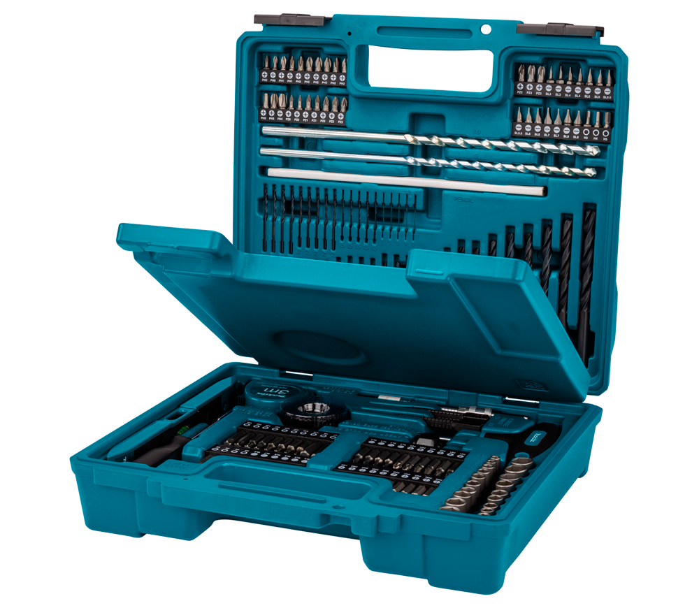 Set burghiuri, biți și carote 212 buc MAKITA E-06270 3-54mm HSS