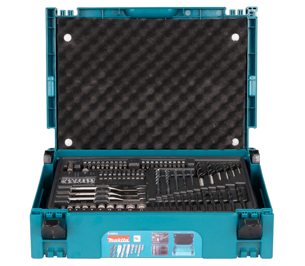 Set burghiuri și biți MAKITA E-24913 3-25mm HSS
