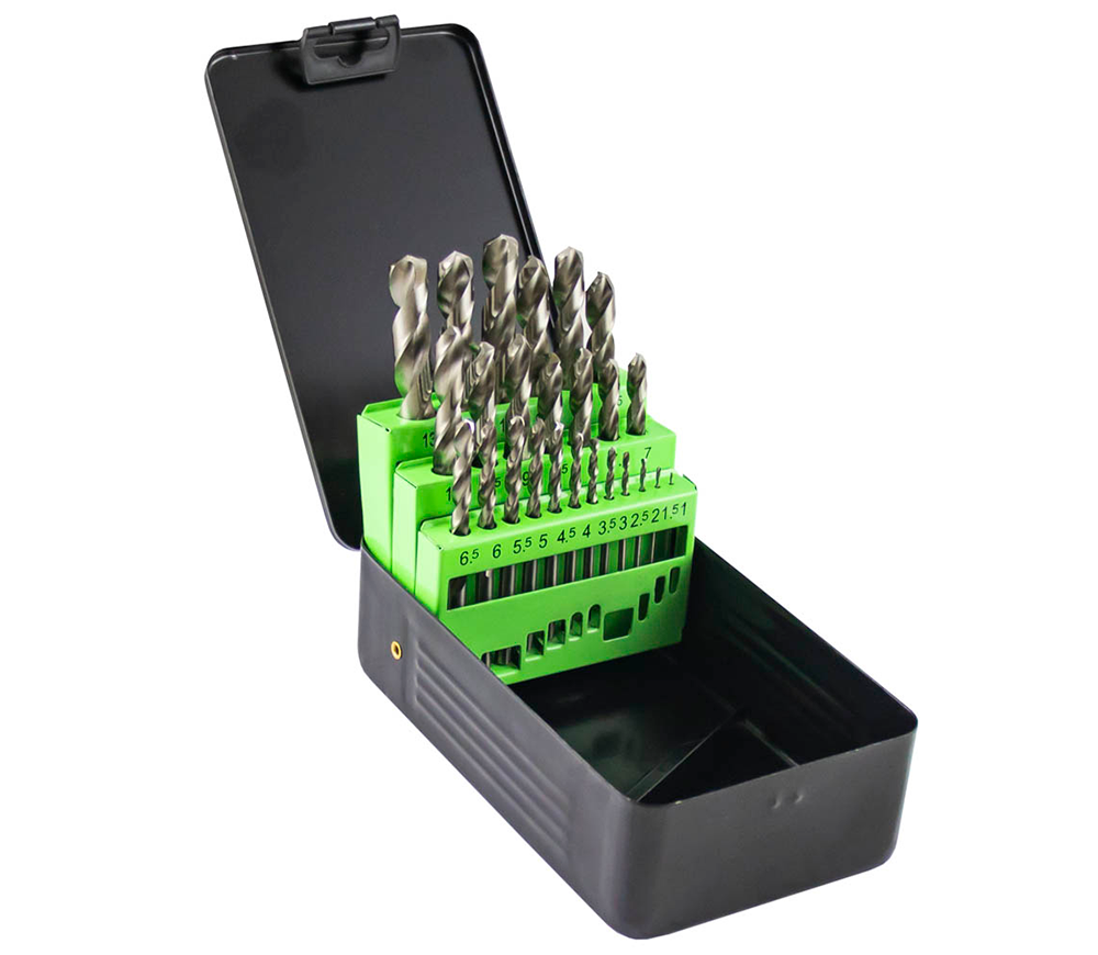 Set burghiuri pe metal JBM-53856 1-13mm HSS