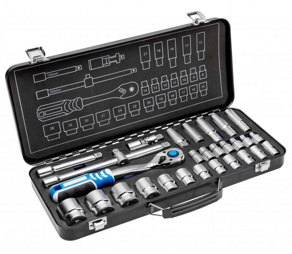 Set 29buc duze tubulare HOEGERT HT1R480 8-36 mm