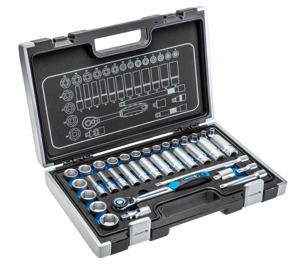Set 36buc duze tubulare HOEGERT HT1R465 6-24 mm