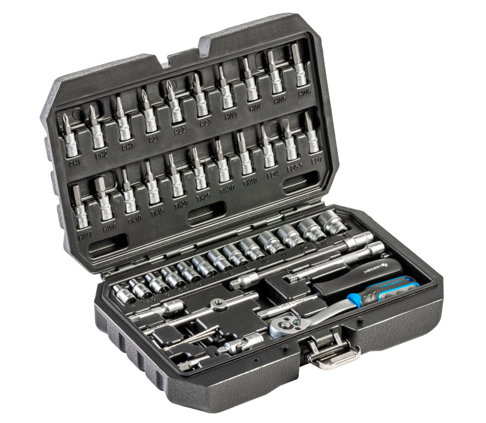 Set duze tubulare 46buc HOEGERT HT1R216 4-14 mm