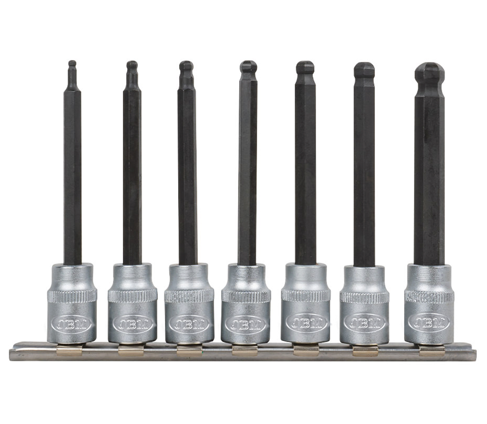 Set biți JBM-50982 HEX 100mm 4-10м