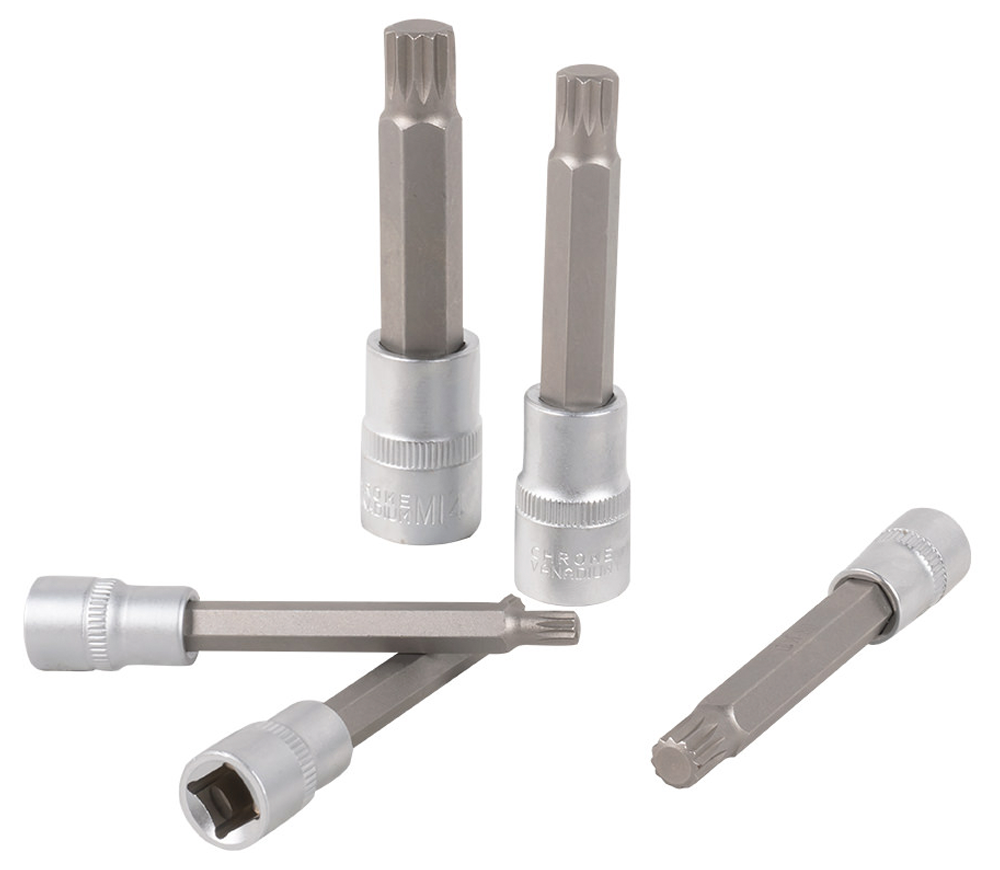 Набор бит JBM-52320 Spline 90/100мм M6-M14мм-4