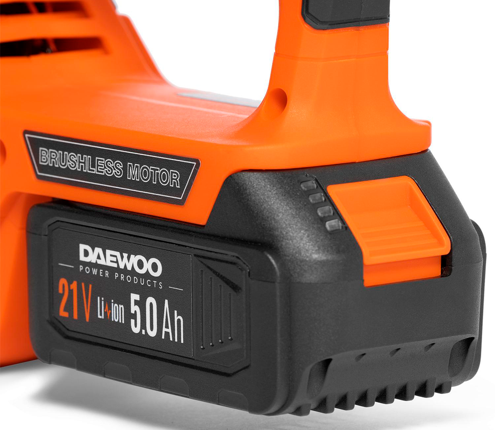 Fierăstrău cu lanț cu acumulator DAEWOO DACS 1221Li SET 300mm 21V 5Ah-11