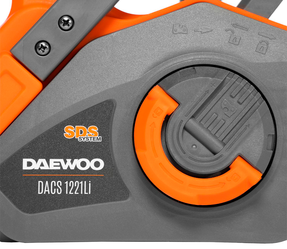 Fierăstrău cu lanț cu acumulator DAEWOO DACS 1221Li SET 300mm 21V 5Ah-8