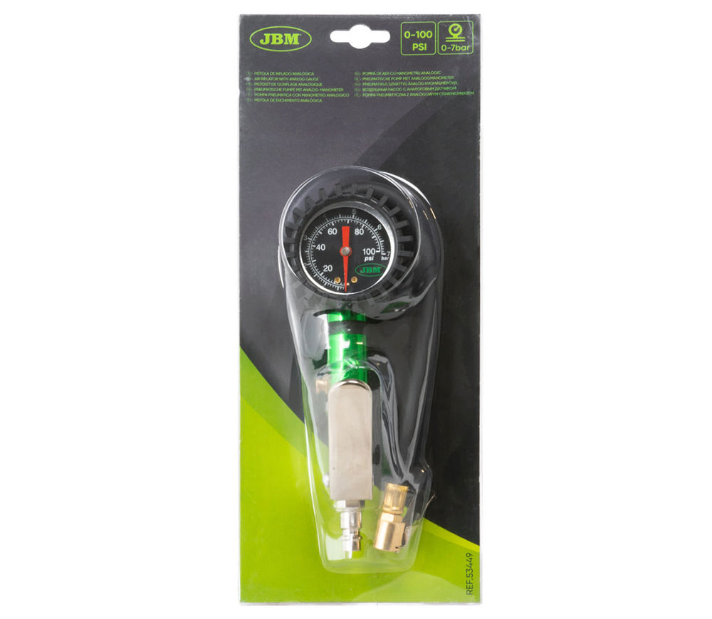 Pistol de umflat anvelope JBM-53449 7bar 200mm-5