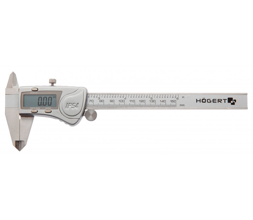 Șubler electronic HOEGERT HT4M274 155mm Inox-2