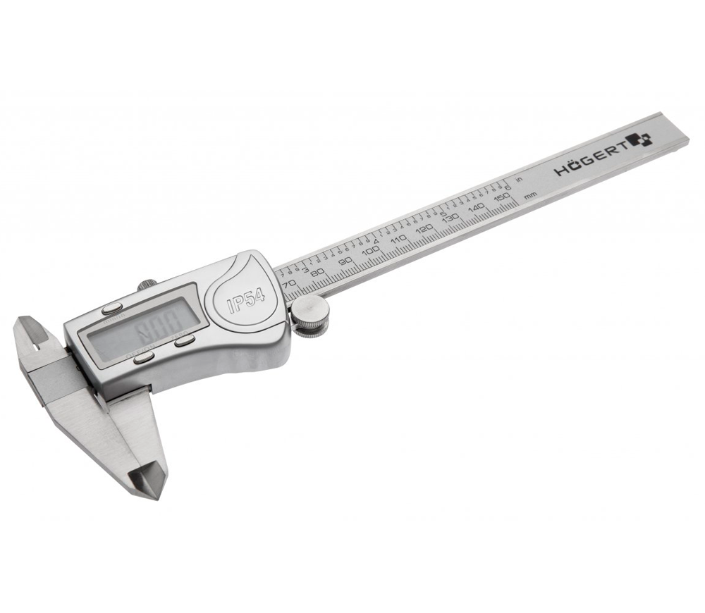 Șubler electronic HOEGERT HT4M274 155mm Inox