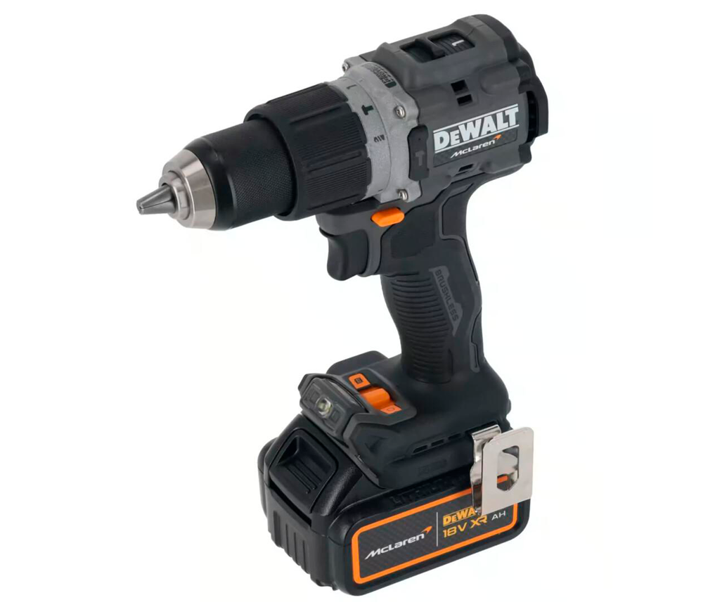 Mașină de înșurubat cu percuție cu acum. DEWALT McLaren F1 Team DCD85MM2T-QW 18V 4Ah-2