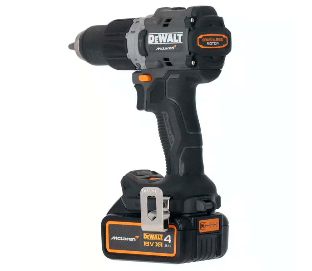 Mașină de înșurubat cu percuție cu acum. DEWALT McLaren F1 Team DCD85MM2T-QW 18V 4Ah-6