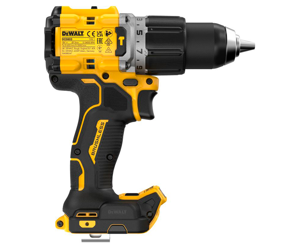 Шуруповёрт аккумуляторный ударный DEWALT DCD805P2LRT-QW 18В 5Ач-4