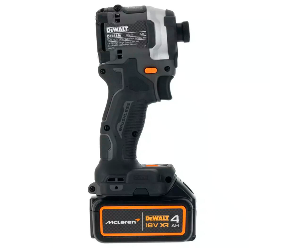 Șurubelnița cu acumulator сu impact DEWALT McLaren F1 Team DCF85MM2T-QW 18V 4Ah-4