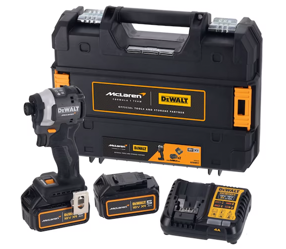 Șurubelnița cu acumulator сu impact DEWALT McLaren F1 Team DCF85MM2T-QW 18V 4Ah-7