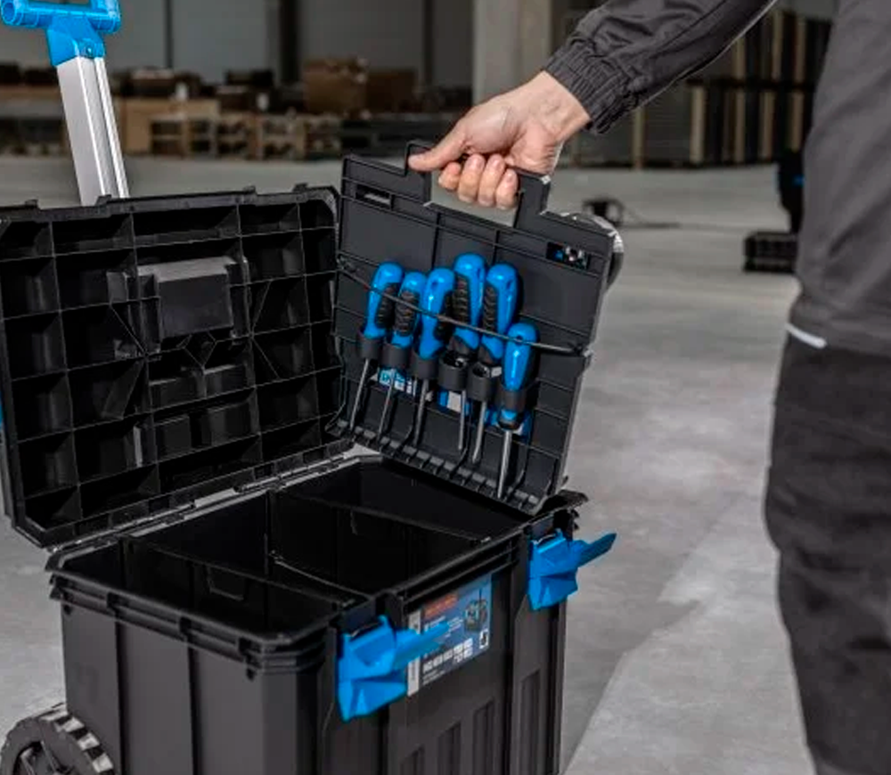 Cărucior de bază pentru scule HOEGERT HT7G501 Plastic-5