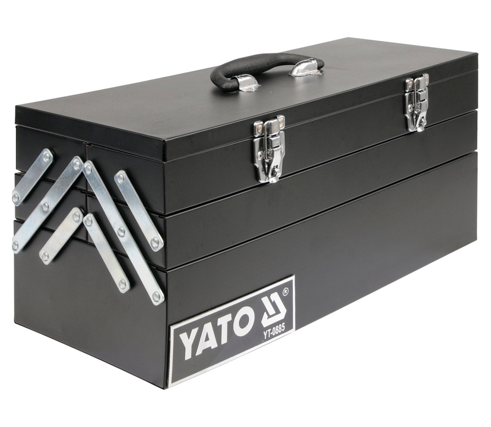 Cutie pentru scule cu 3 nivele YATO YT0885 Oțel