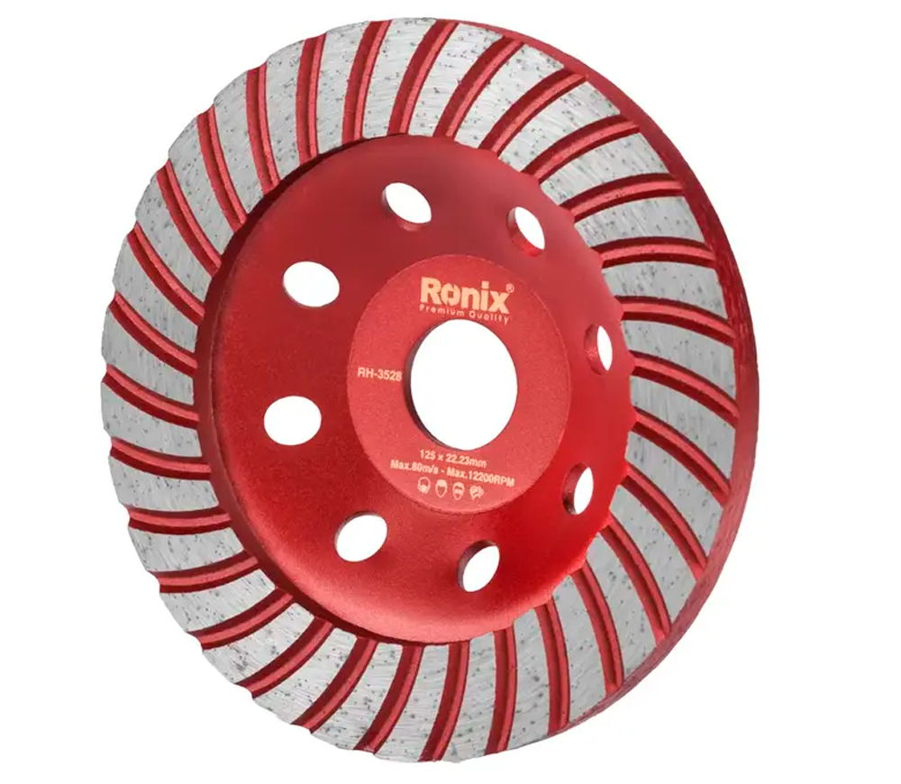 Disc de șlefuit beton RONIX RH-3528 125mm