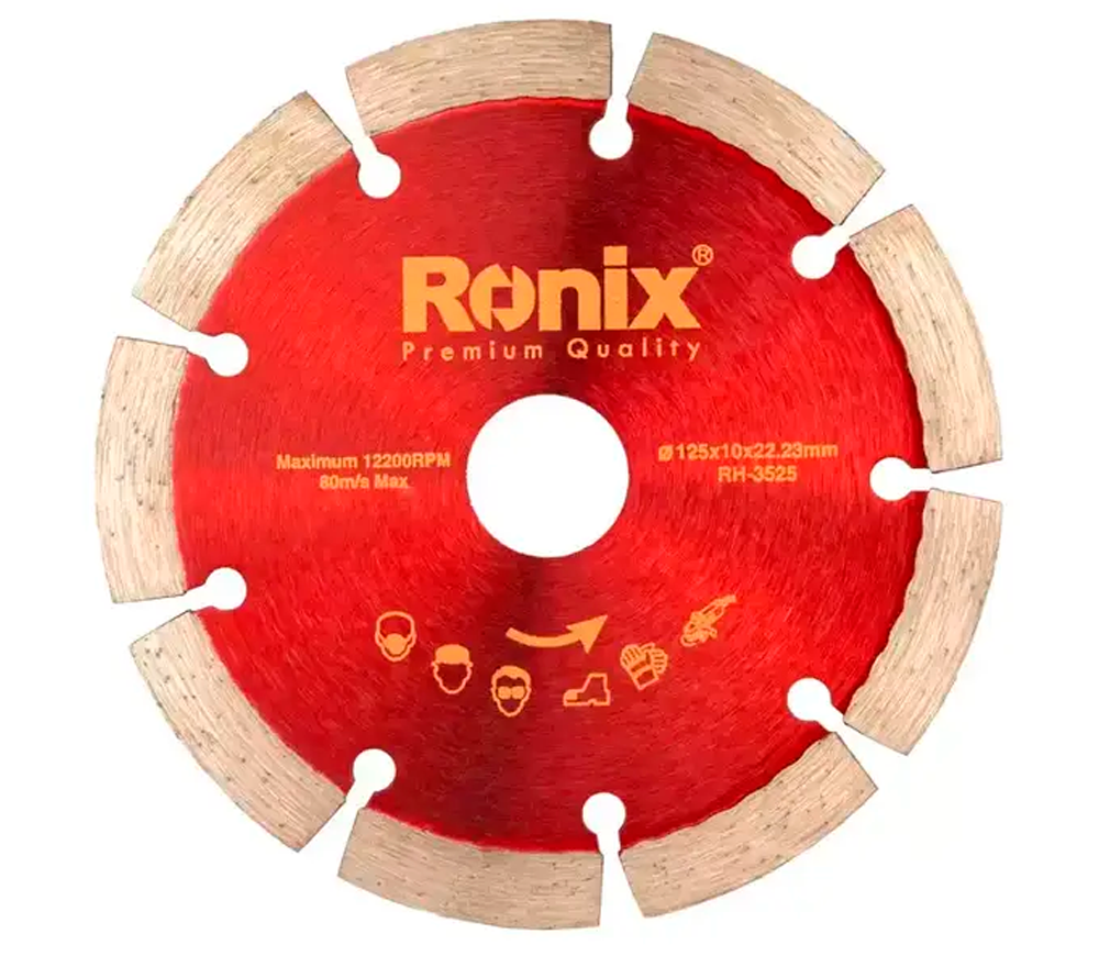Disc de tăiat cu diamant RONIX RH-3525 125mm Segmentat Marmura/Granit