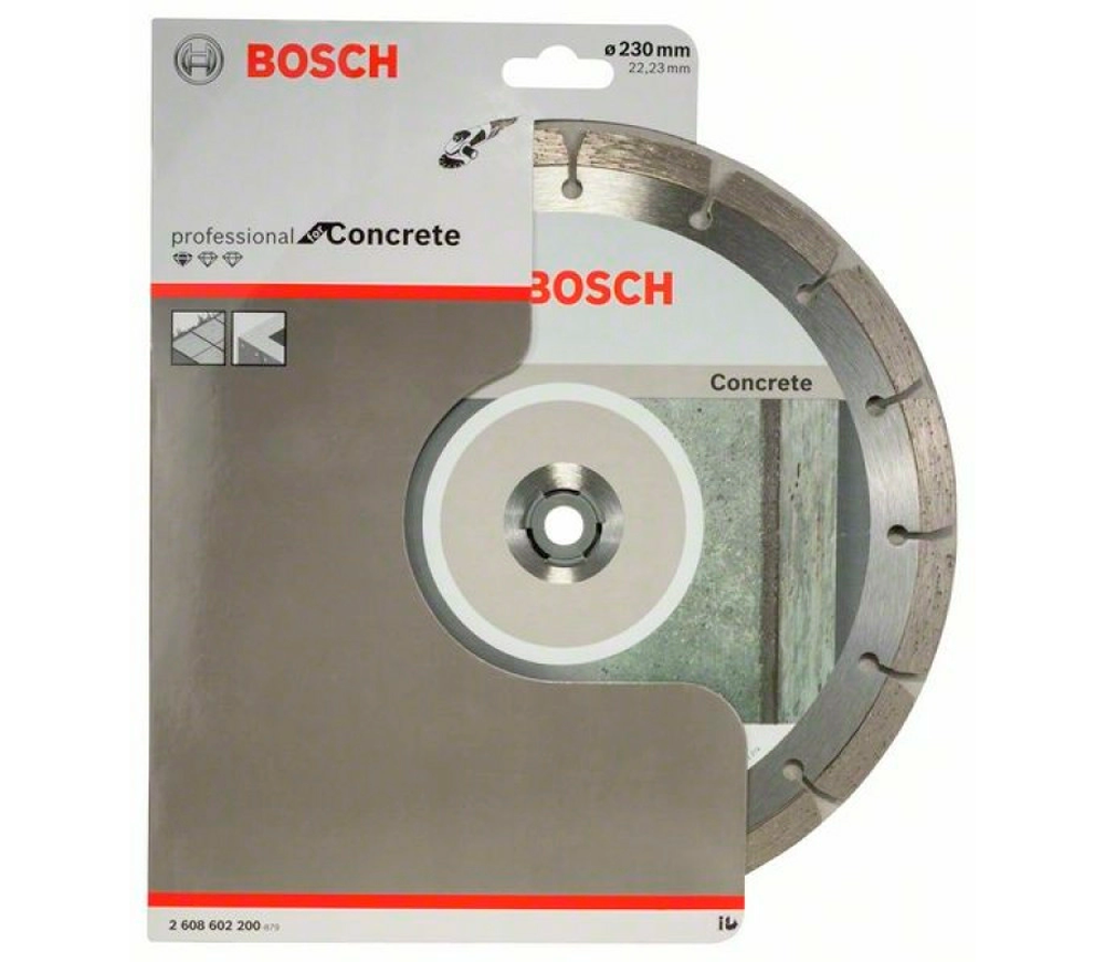 Алмазный отрезной диск BOSCH Standard for Concrete 230мм Сегментированный Бетон-2