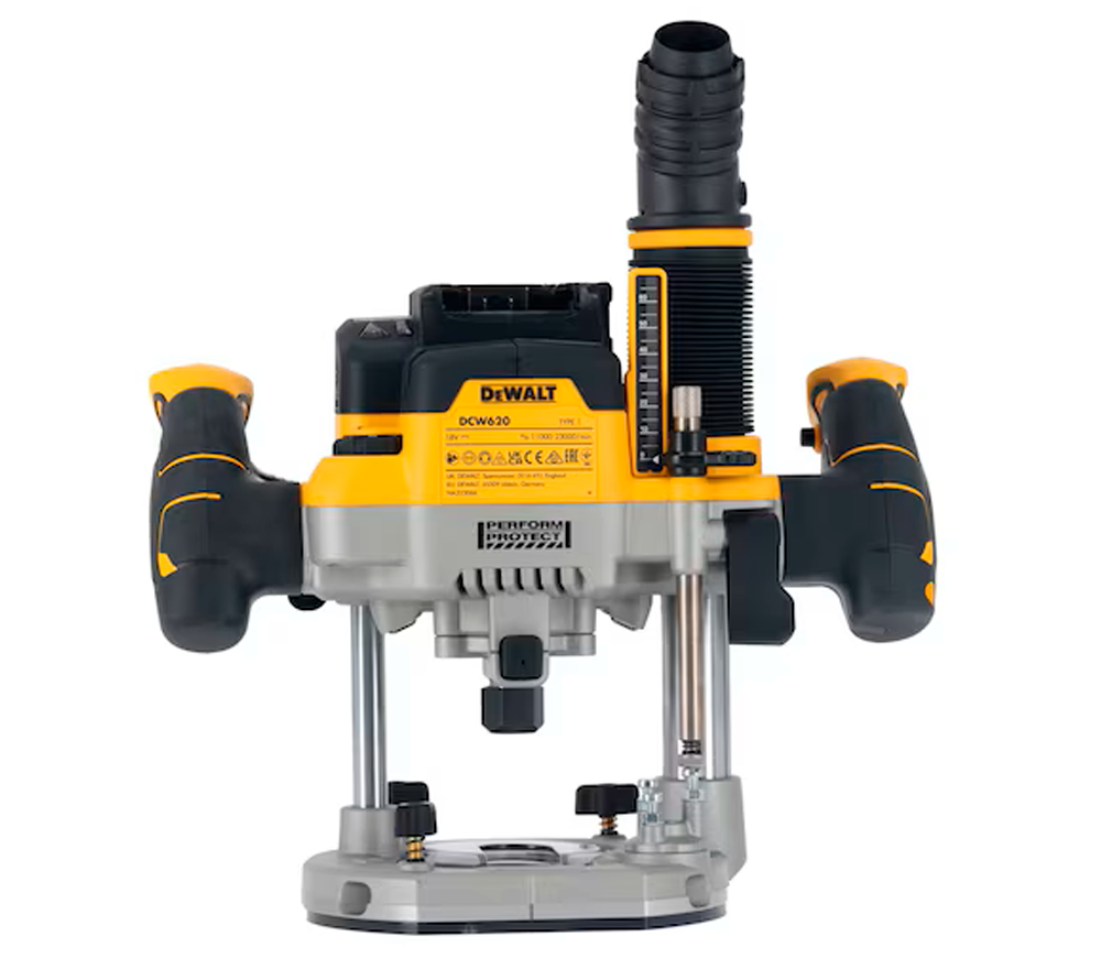 Mașină de frezat cu acumulator (fără bat) DEWALT DCW620NT-XJ 63mm 18V-5