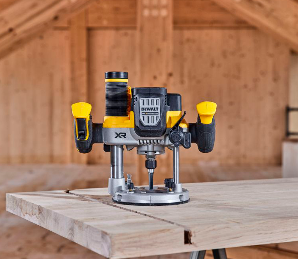 Mașină de frezat cu acumulator (fără bat) DEWALT DCW620NT-XJ 63mm 18V-7