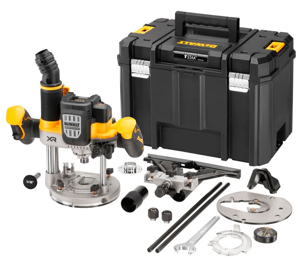 Mașină de frezat cu acumulator (fără bat) DEWALT DCW620NT-XJ 63mm 18V