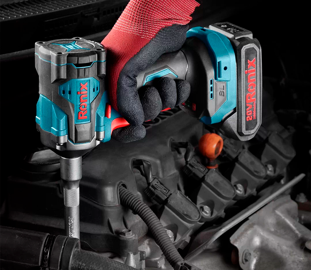 Masina de insurubat cu impact RONIX 8654 20V 2Ah 350Nm-12