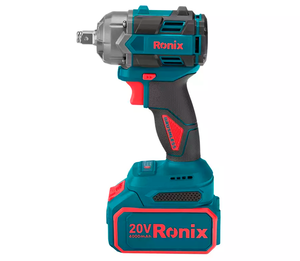 Гайковерт аккумуляторный RONIX 8673 20В 4Ач 500Нм-3