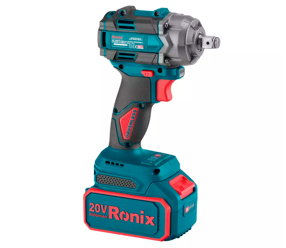 Гайковерт аккумуляторный RONIX 8673 20В 4Ач 500Нм-4