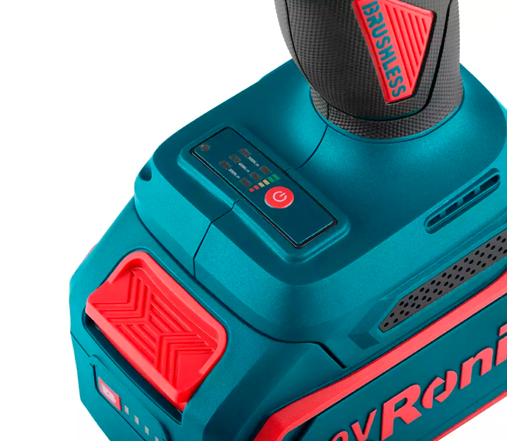 Гайковерт аккумуляторный RONIX 8673 20В 4Ач 500Нм-7