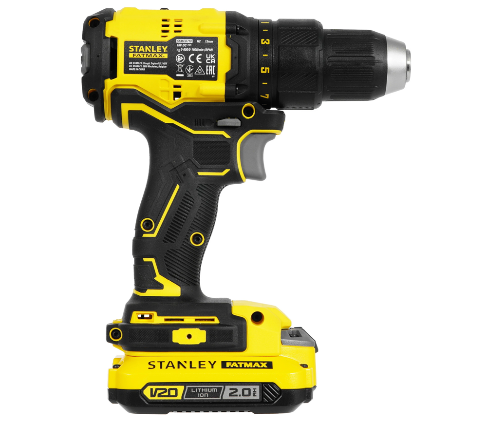 Шуруповёрт аккумуляторный STANLEY SFMCD710D2K-QW 18В 2Ач-4
