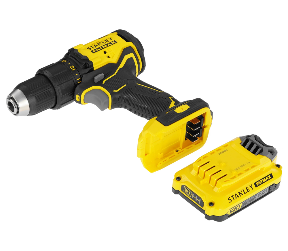 Шуруповёрт аккумуляторный STANLEY SFMCD710D2K-QW 18В 2Ач-8